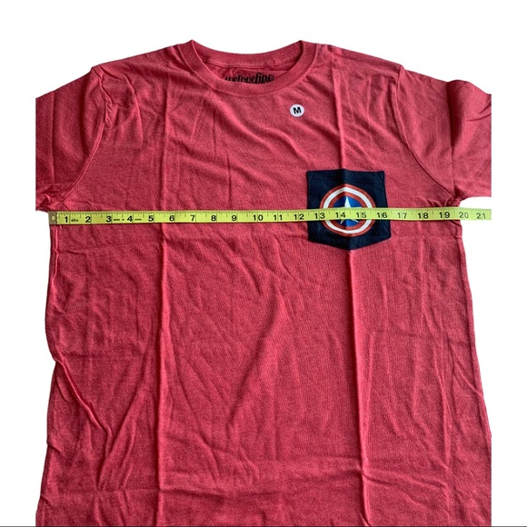 Marvel Captain America Pocket Tee by Welovefine - Picture 6 of 7